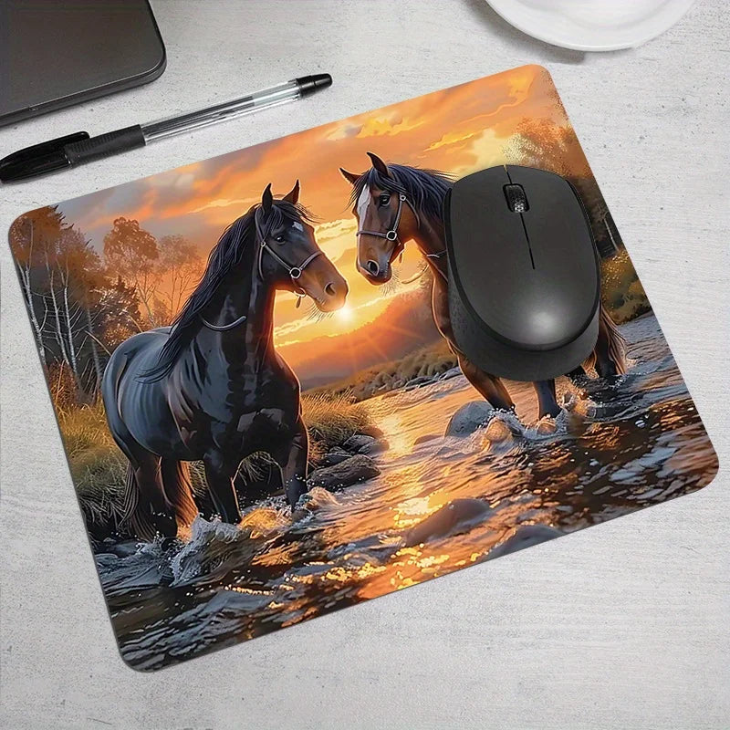 tapis de souris cheval