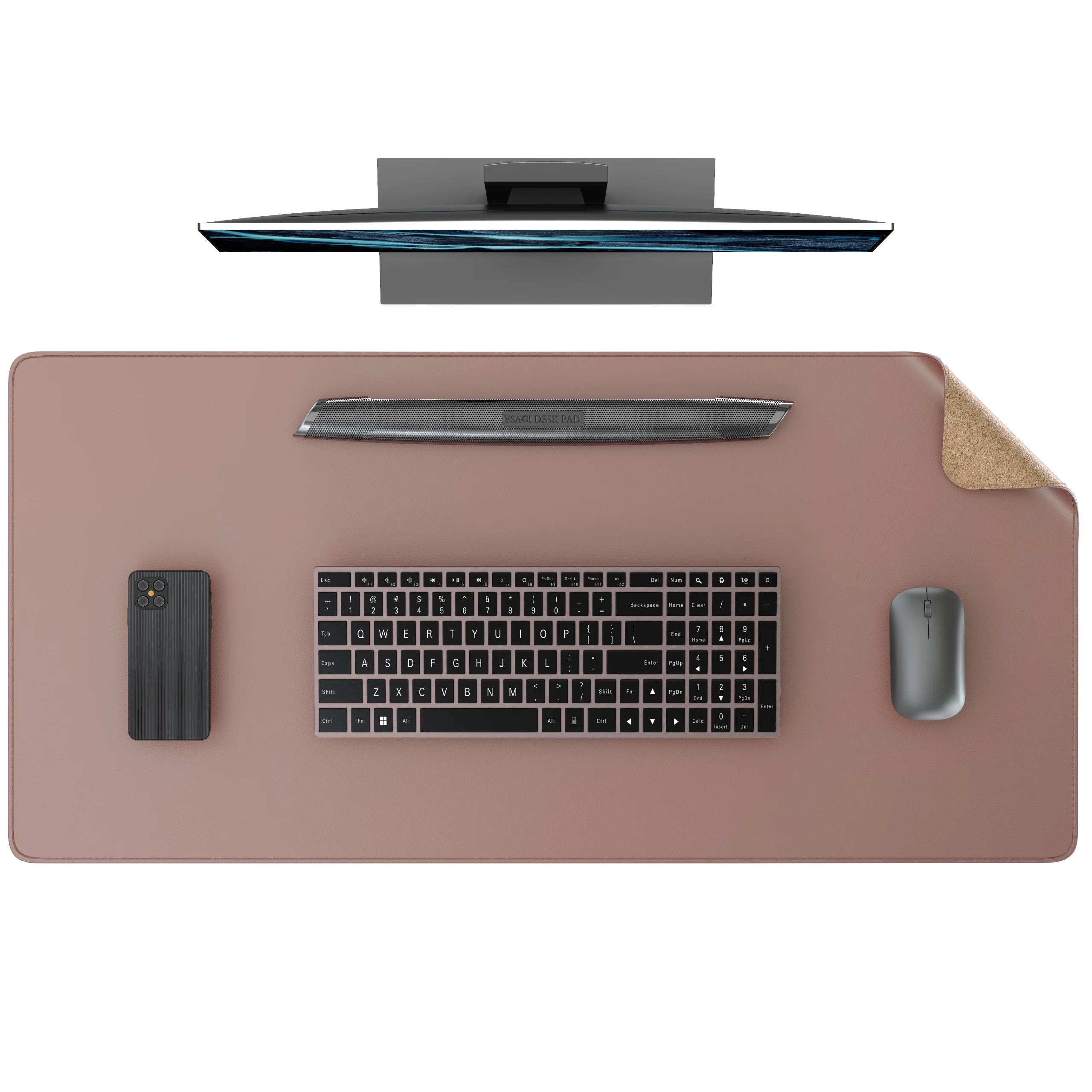 tapis de souris en cuir