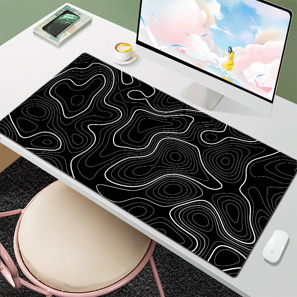 tapis de souris topographique