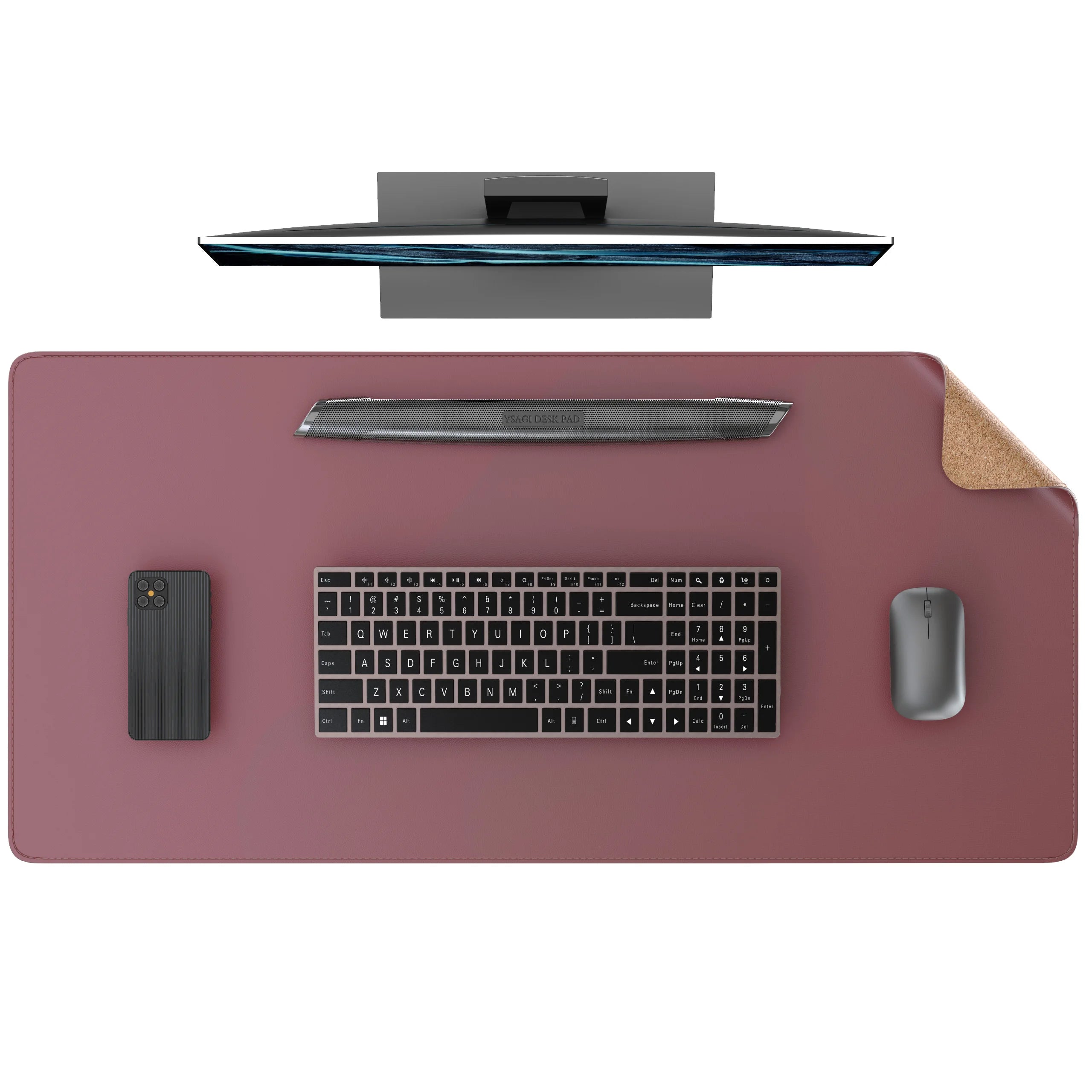 tapis de souris en cuir