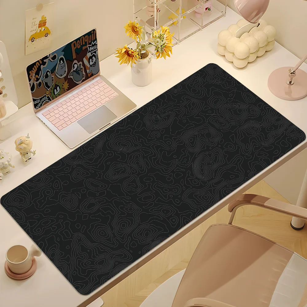 tapis de souris topographique