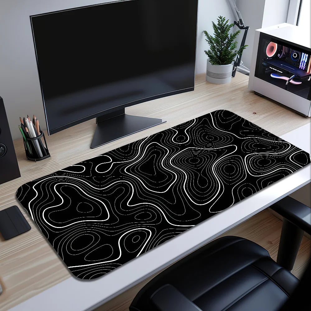 tapis de souris topographique