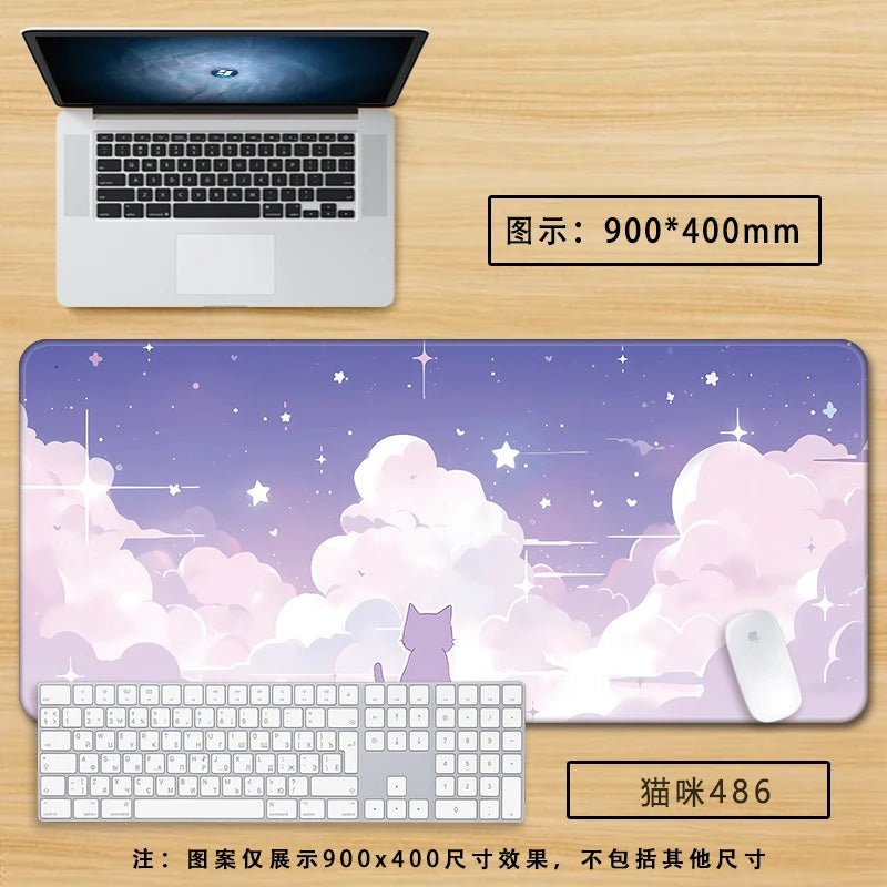 tapis de souris kawaii