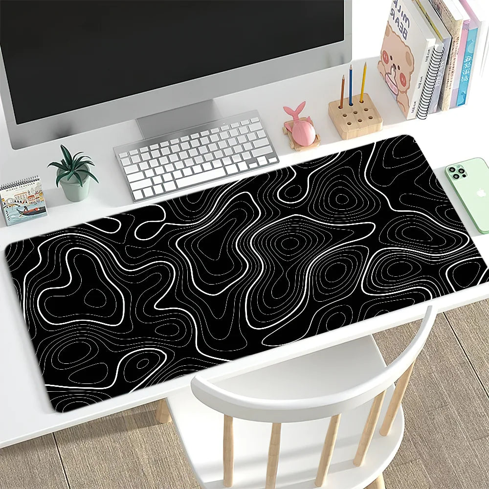tapis de souris topographique
