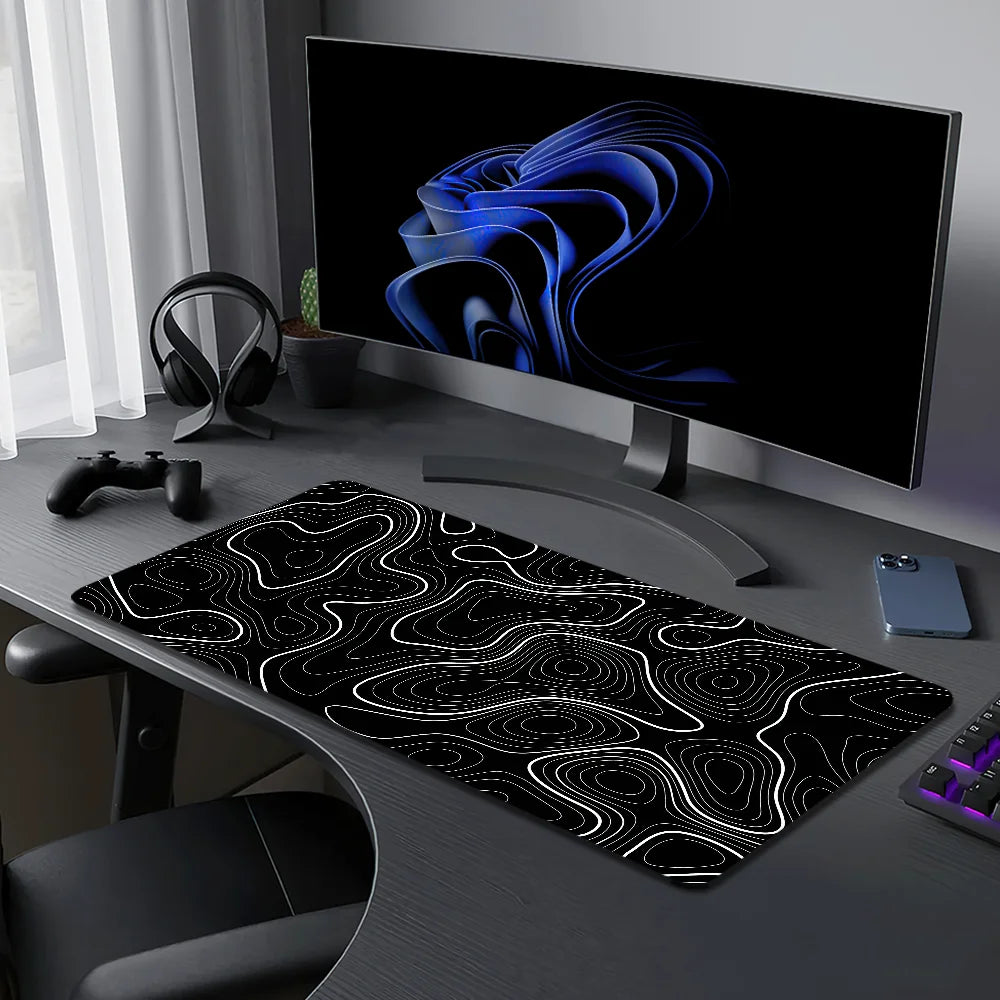 tapis de souris topographique
