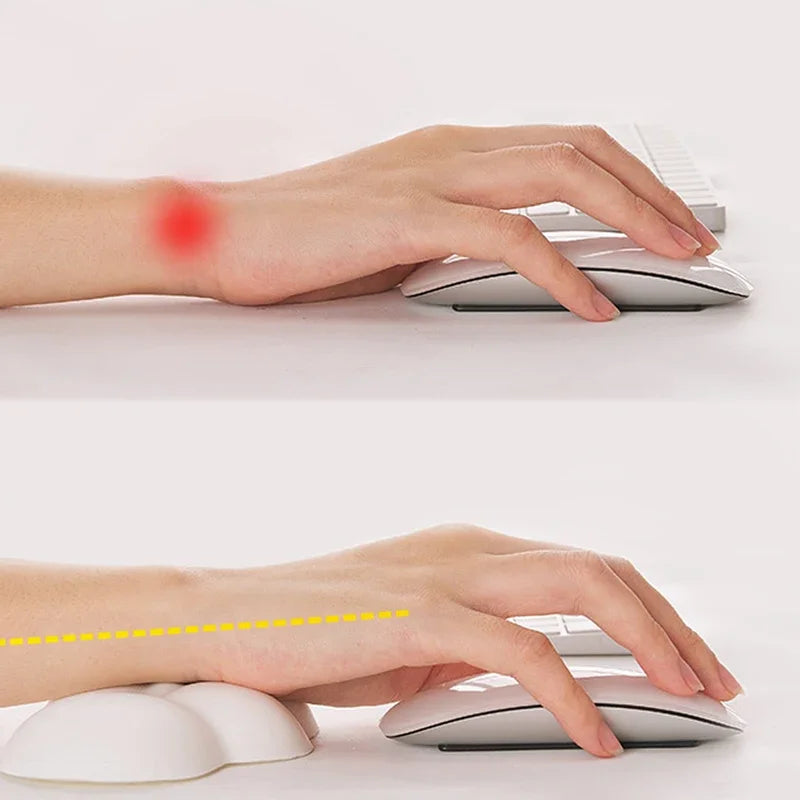 tapis de souris repose poignet nuage