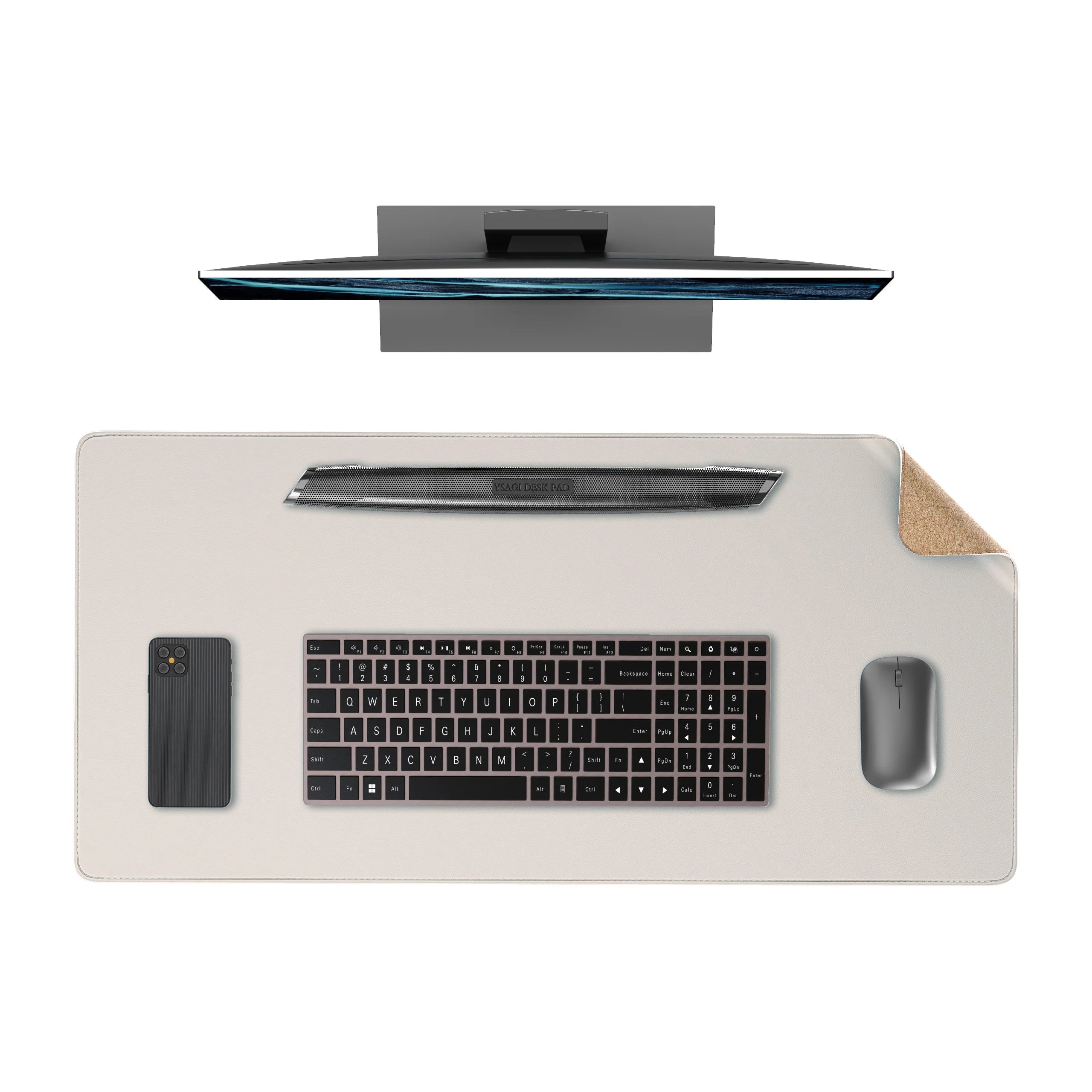 tapis de souris en cuir