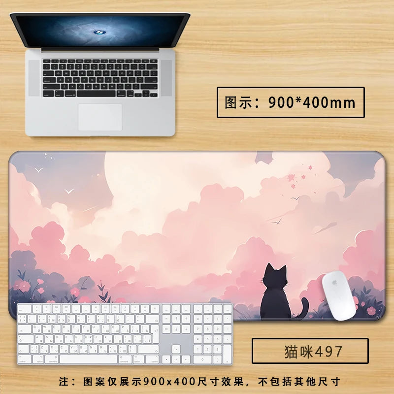 tapis de souris kawaii