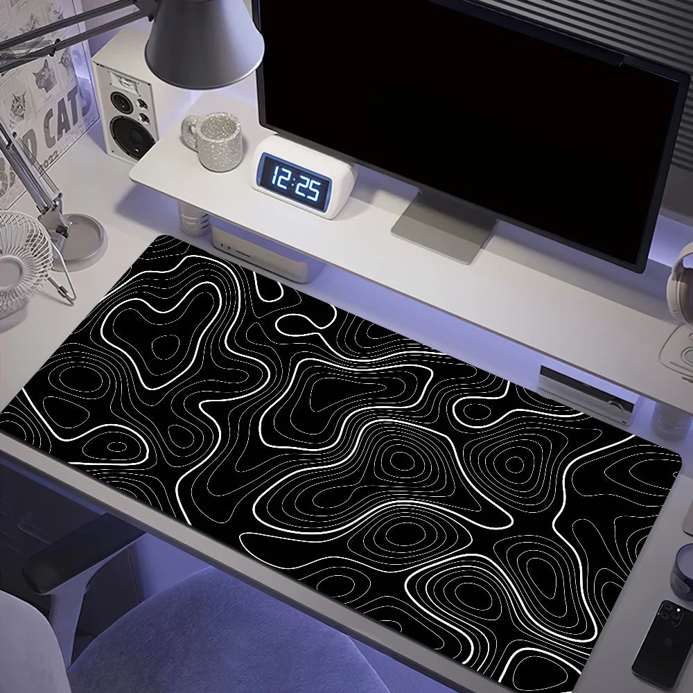 tapis de souris topographique