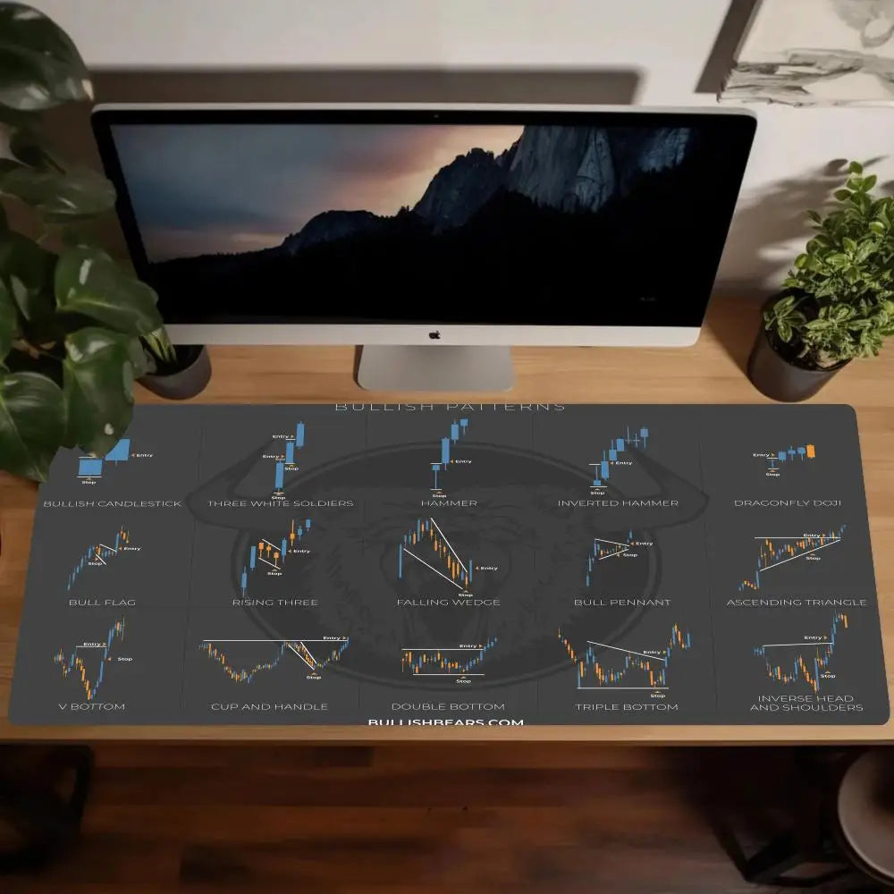 tapis de souris trading