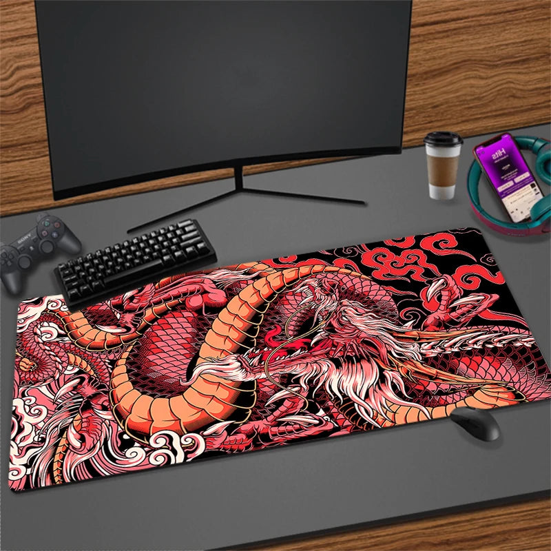 tapis de souris dragon
