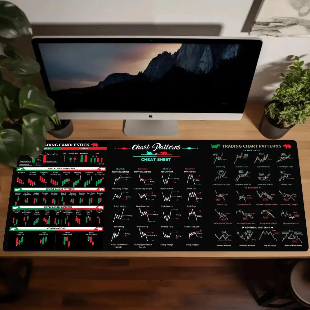 tapis de souris trading