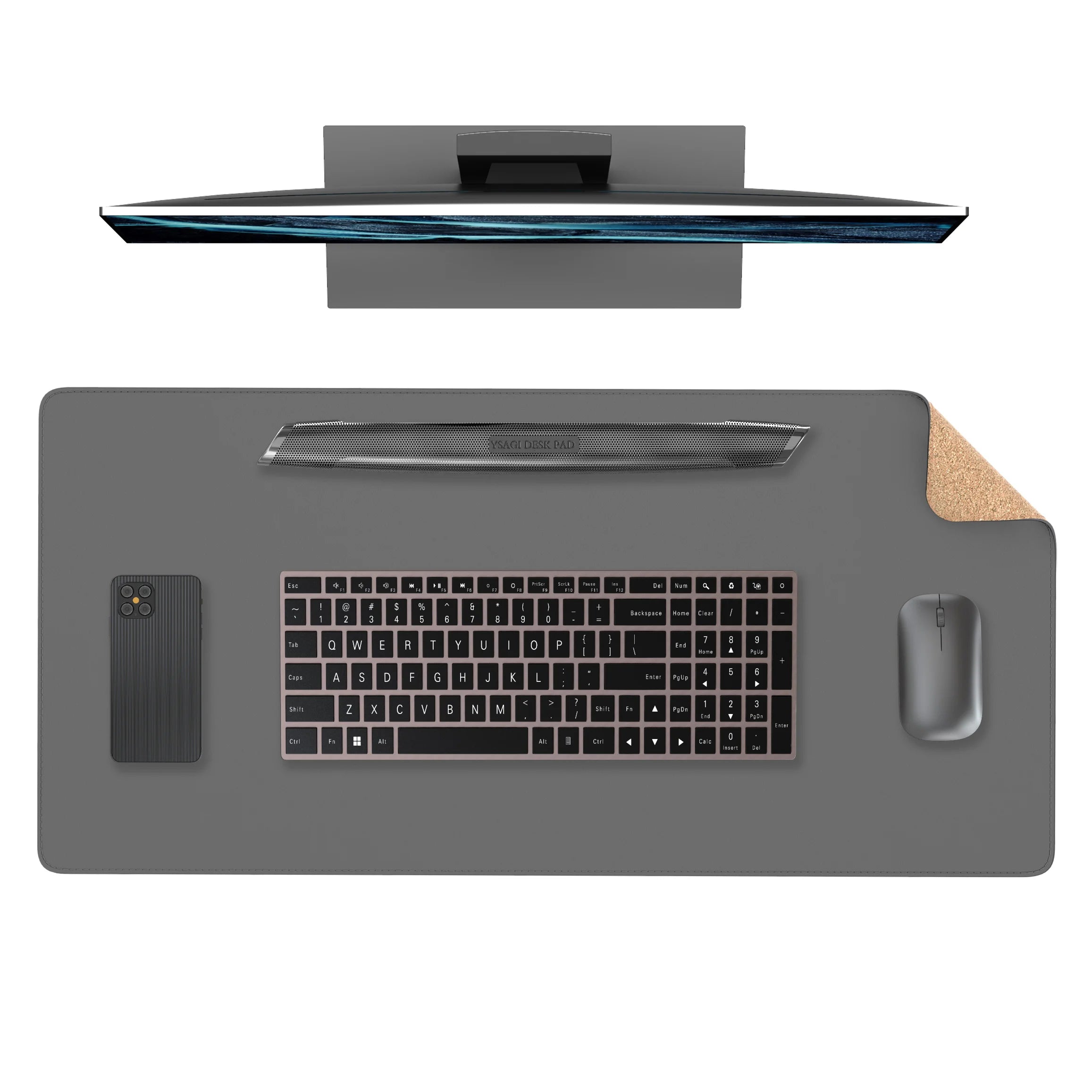 tapis de souris en cuir