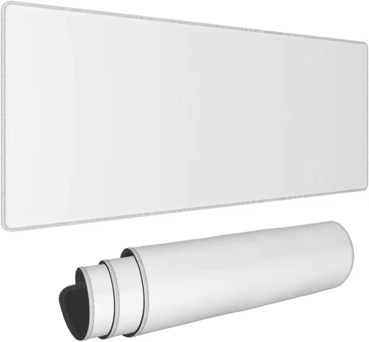 grand tapis de souris blanc