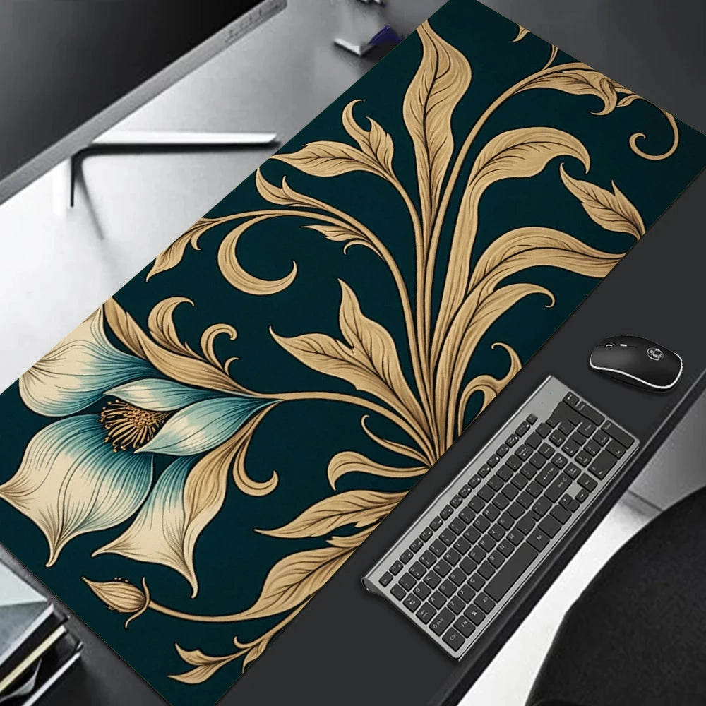 grand tapis de souris gamer plante