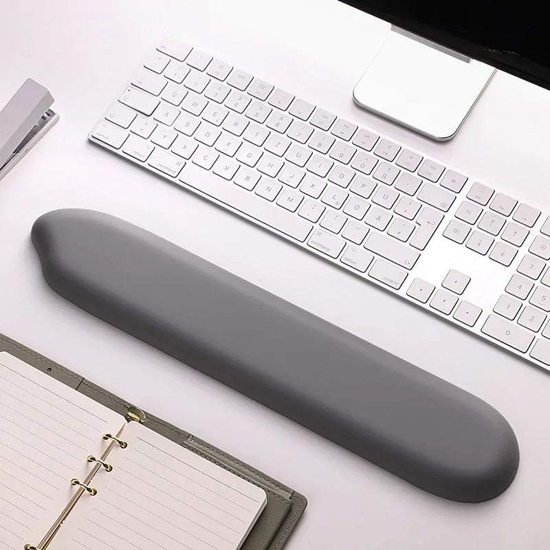 sous main tapis de souris grand gris