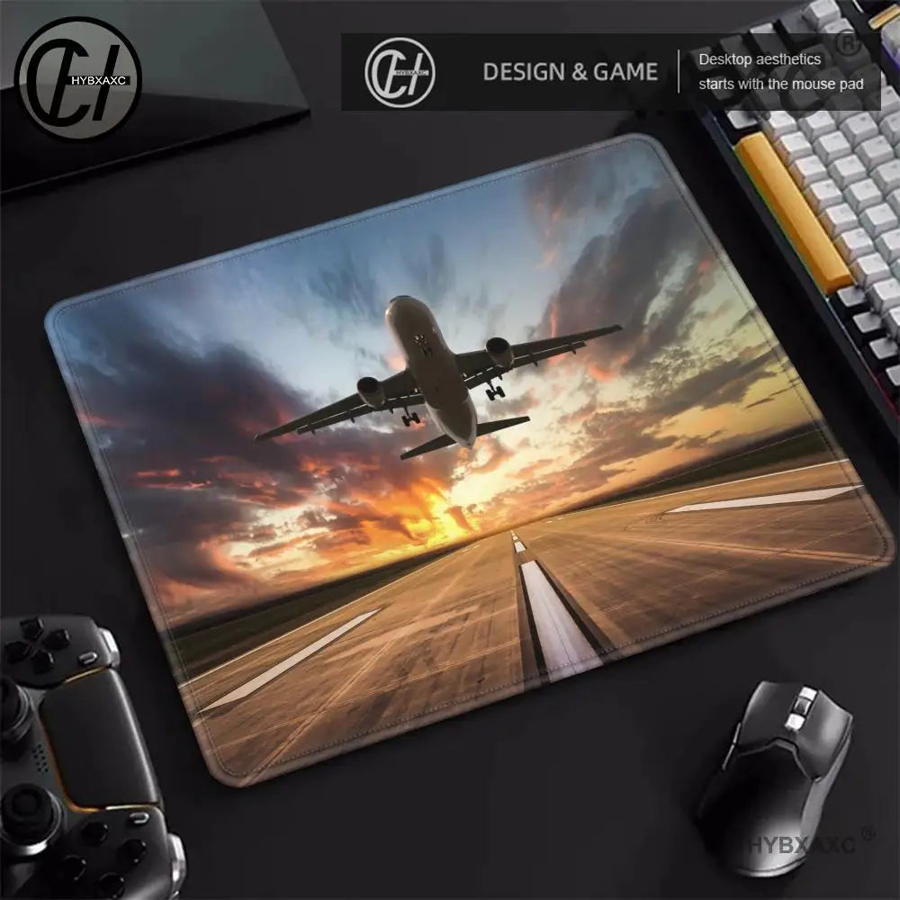 tapis de souris avion decollage