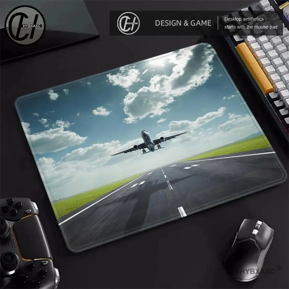 tapis de souris avion soleil