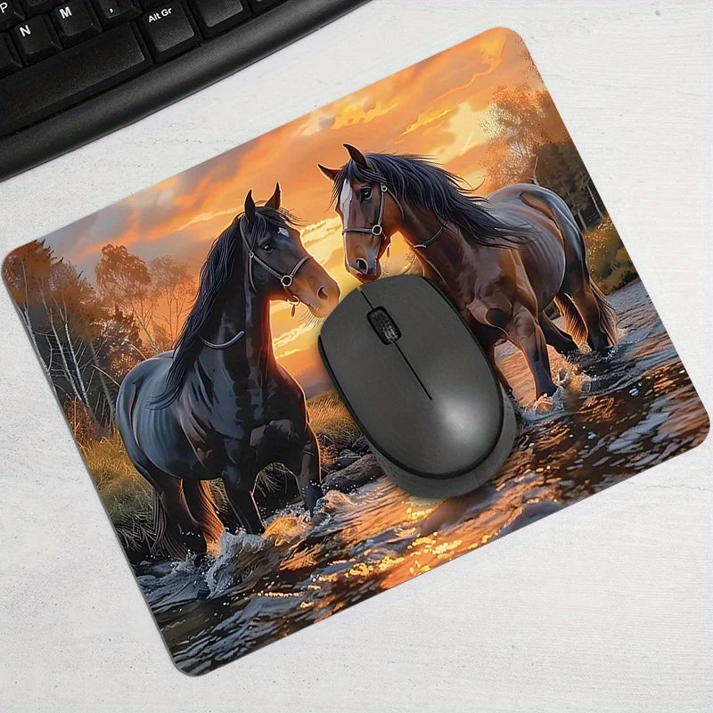 tapis de souris cheval