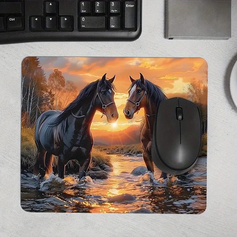 tapis de souris cheval
