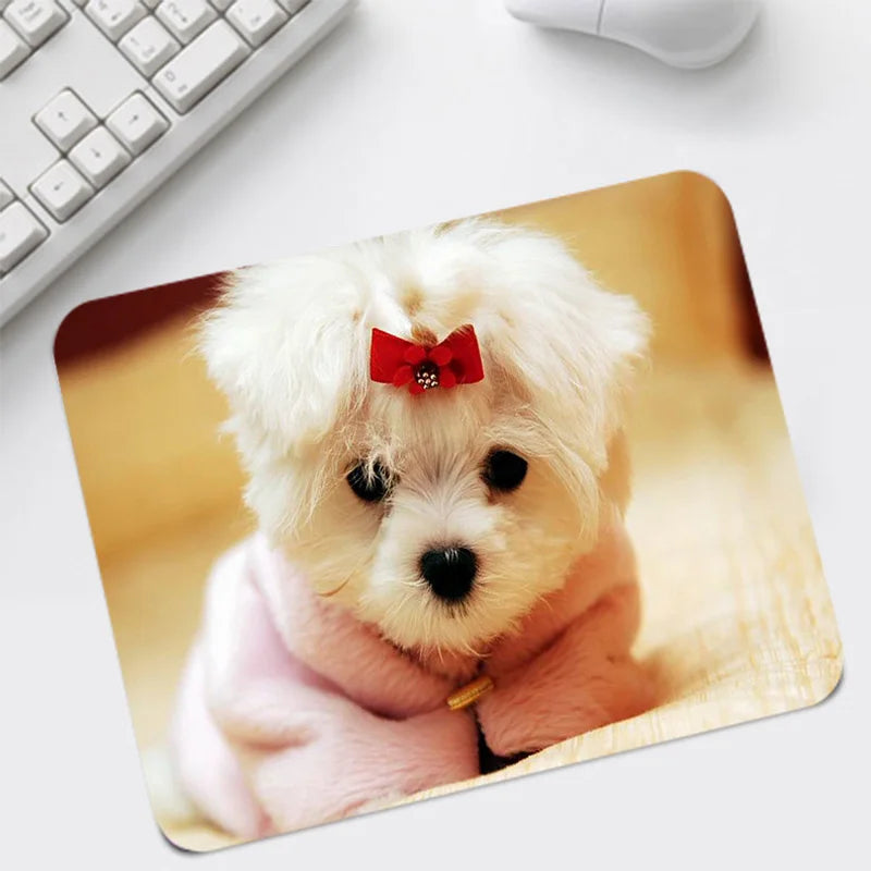 tapis de souris chien cute