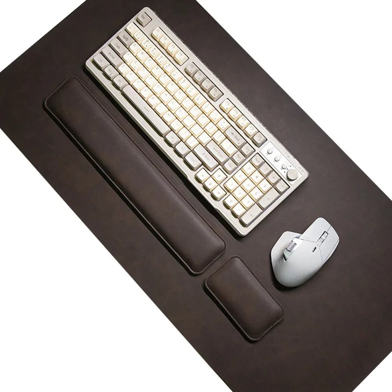 tapis de souris confort brun fonce