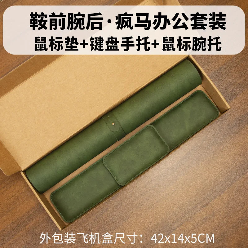 tapis de souris confort vert