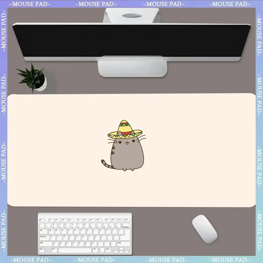 tapis de souris cute chapeau