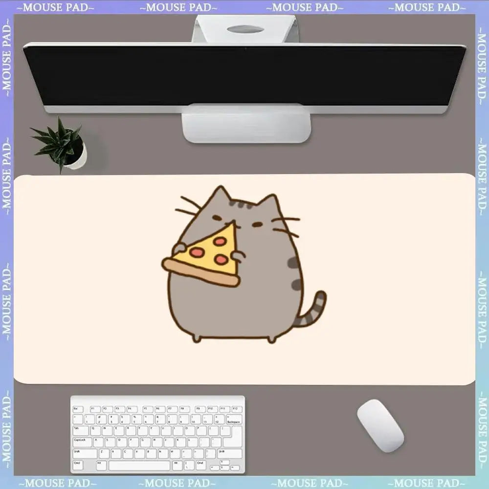 tapis de souris cute pizza
