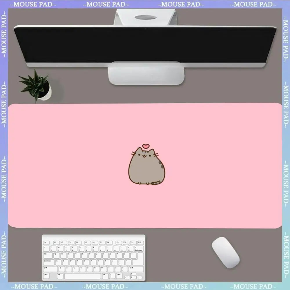 tapis de souris cute rose