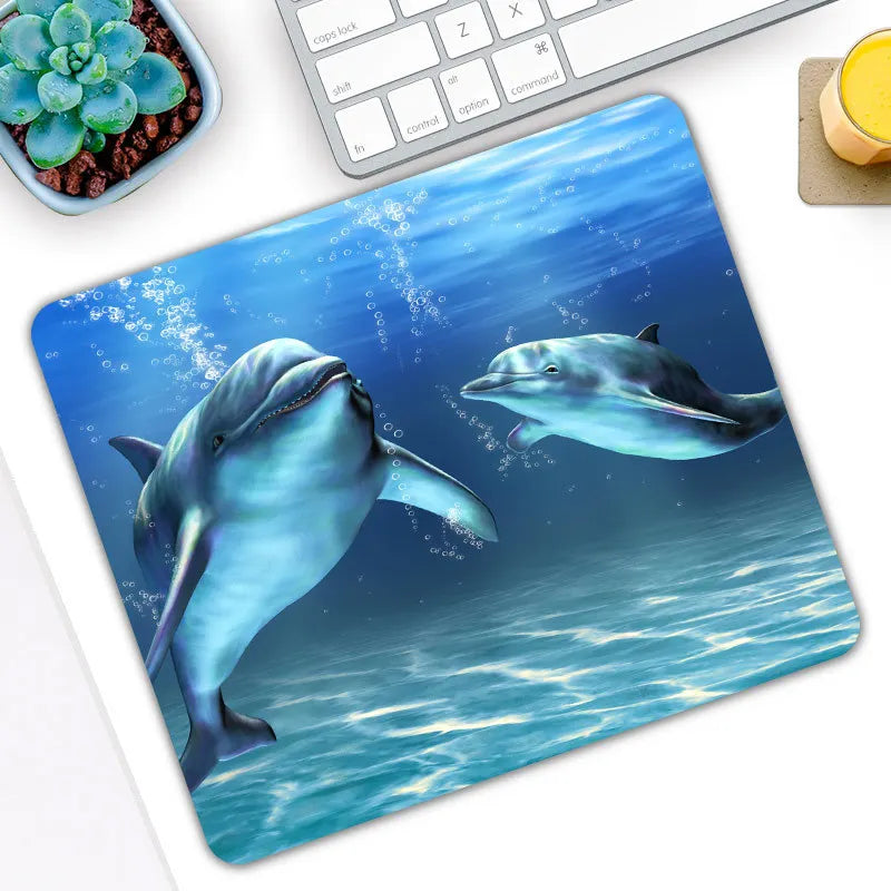 tapis de souris dauphin double