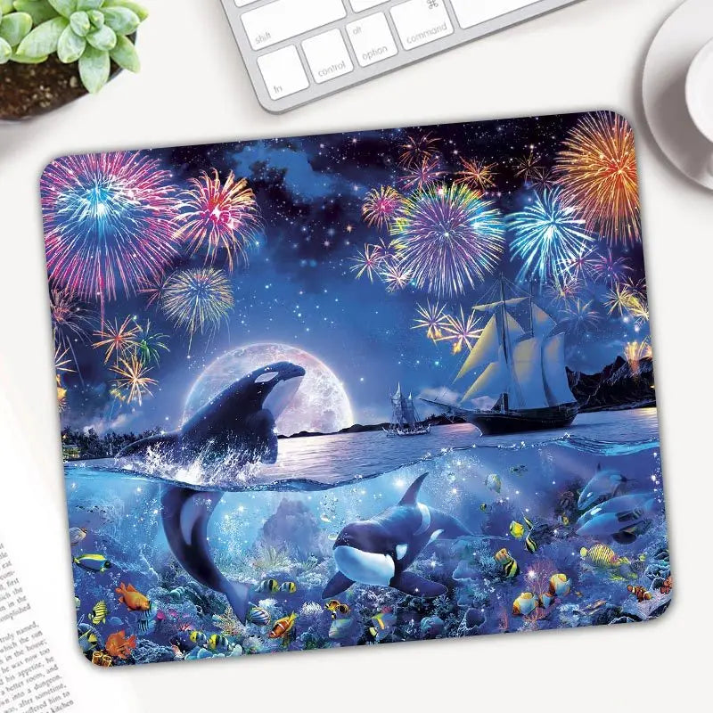 tapis de souris dauphin fete