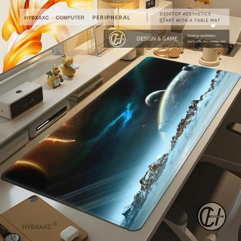 tapis de souris espace blanc