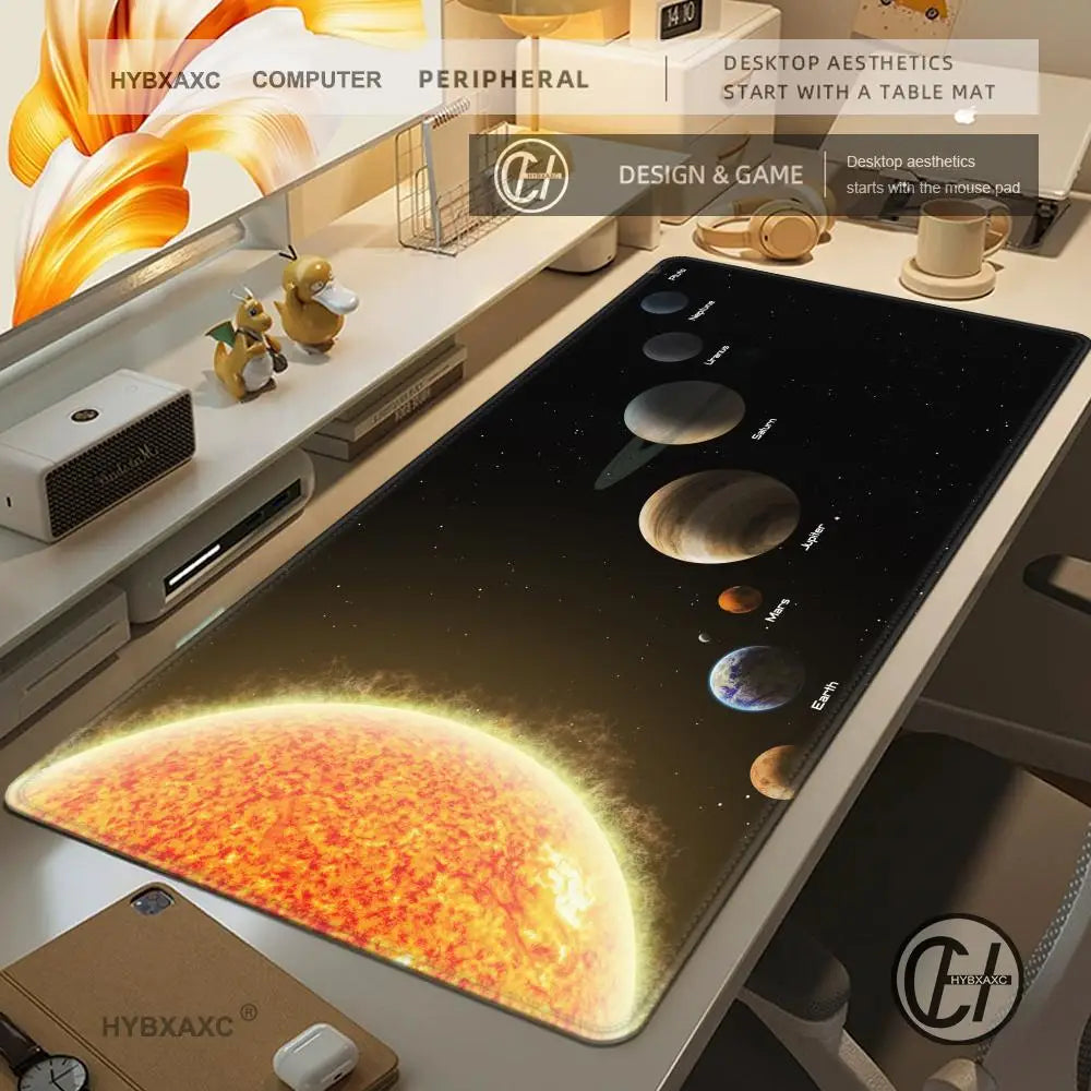 tapis de souris espace full planete