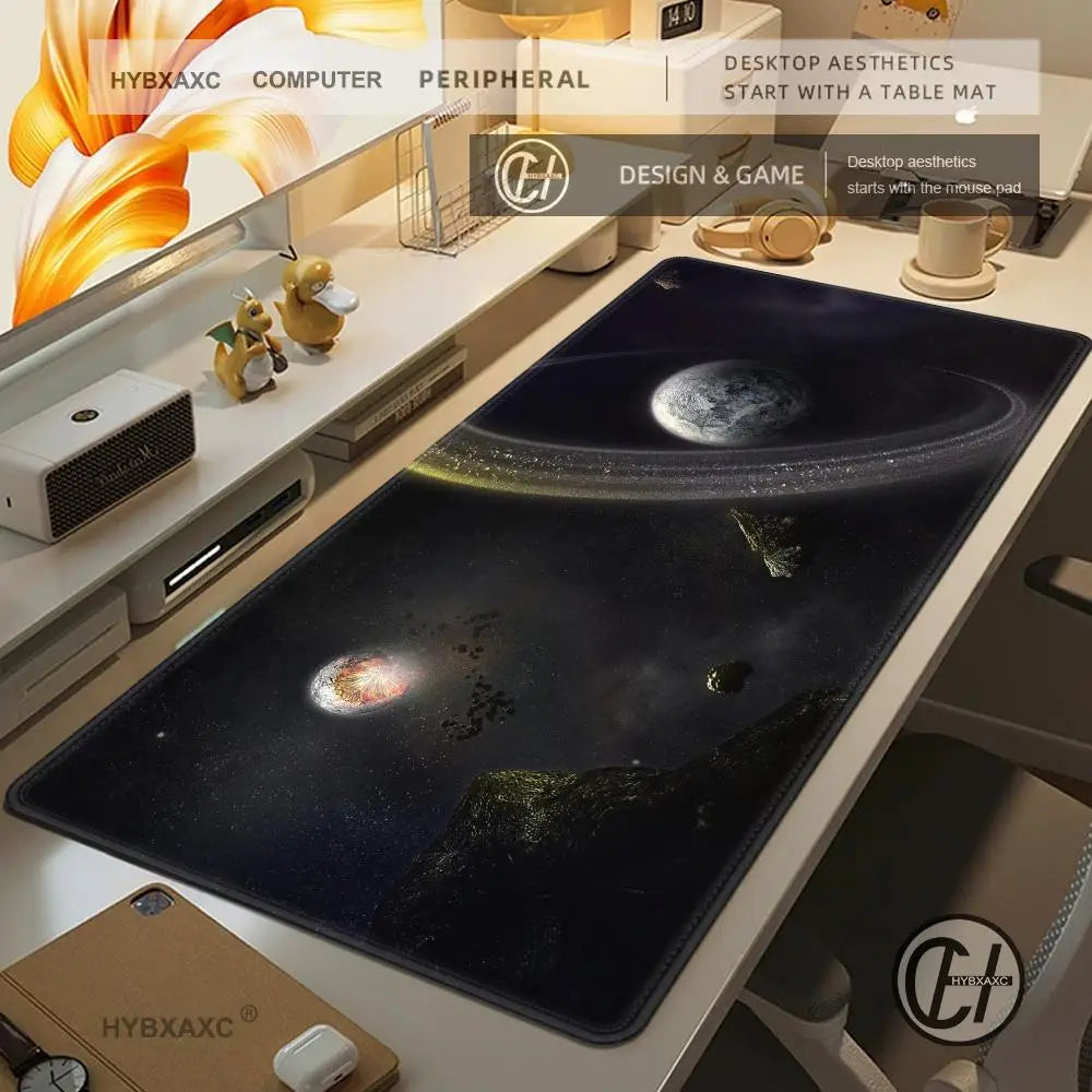 tapis de souris espace planete