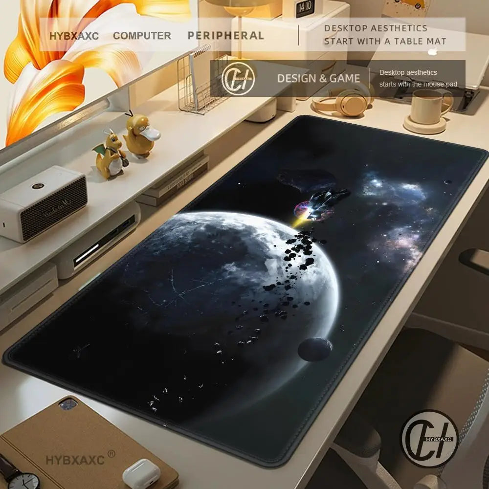 tapis de souris espace satellite