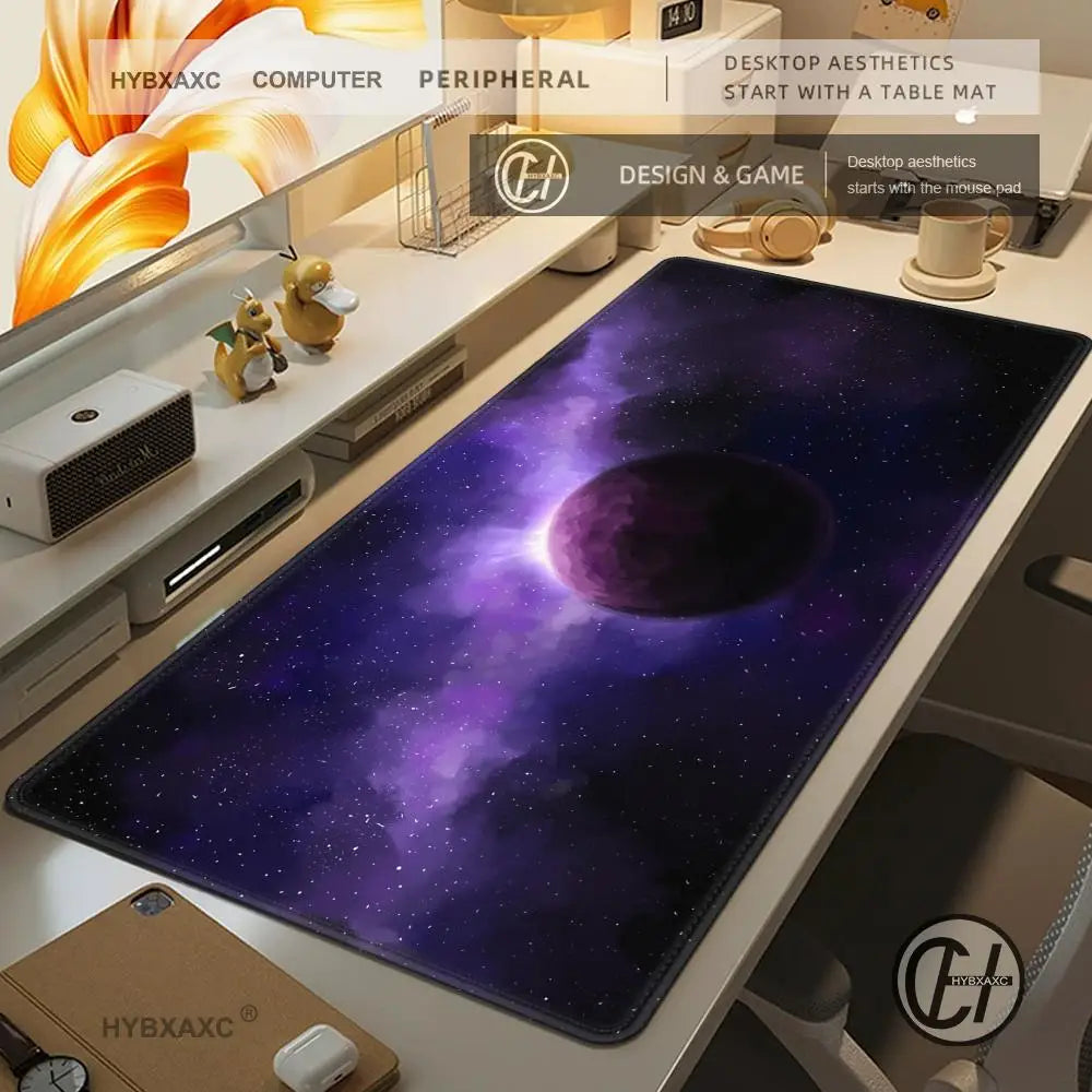 tapis de souris espace violette
