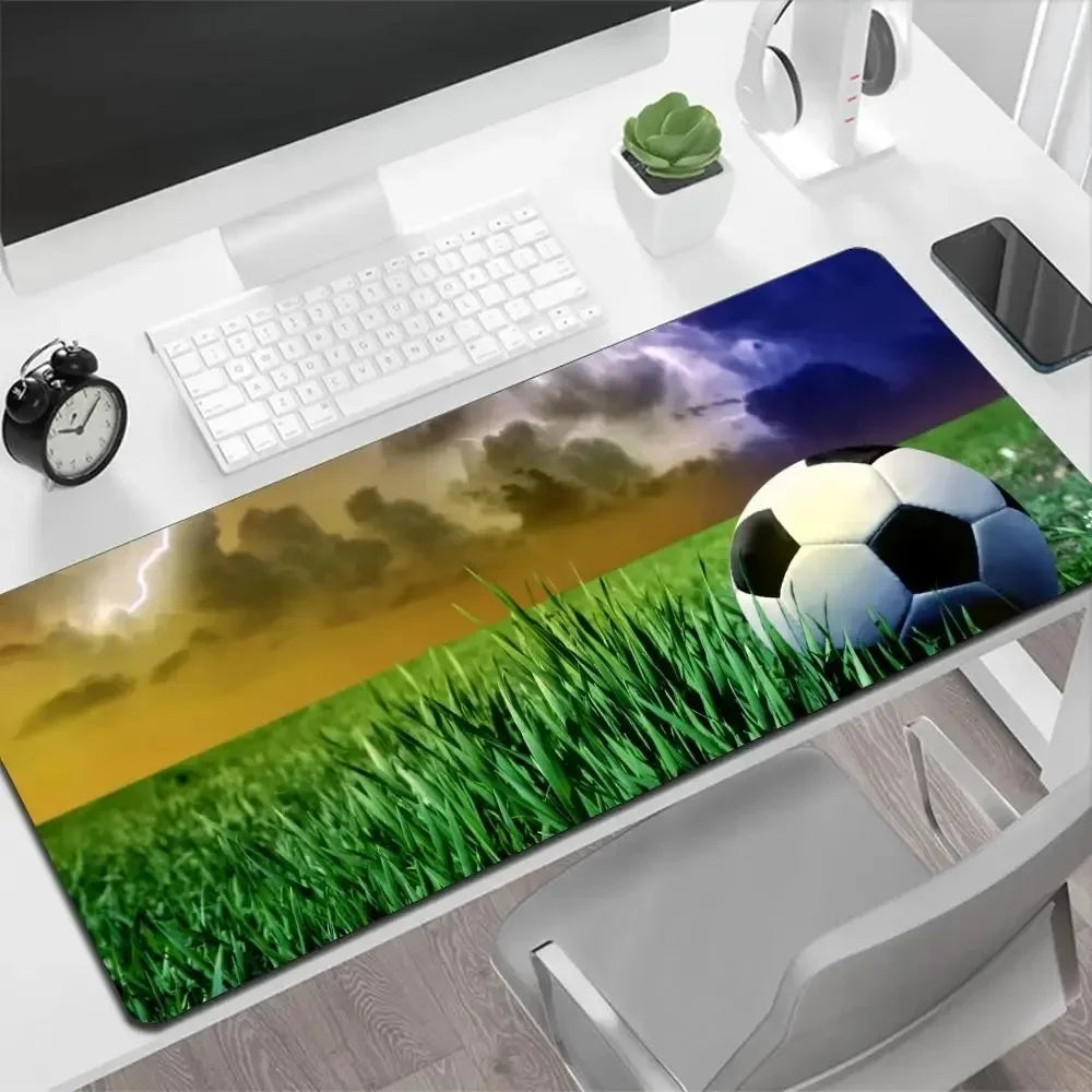 tapis de souris foot herbe