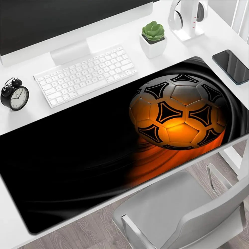 tapis de souris foot noir