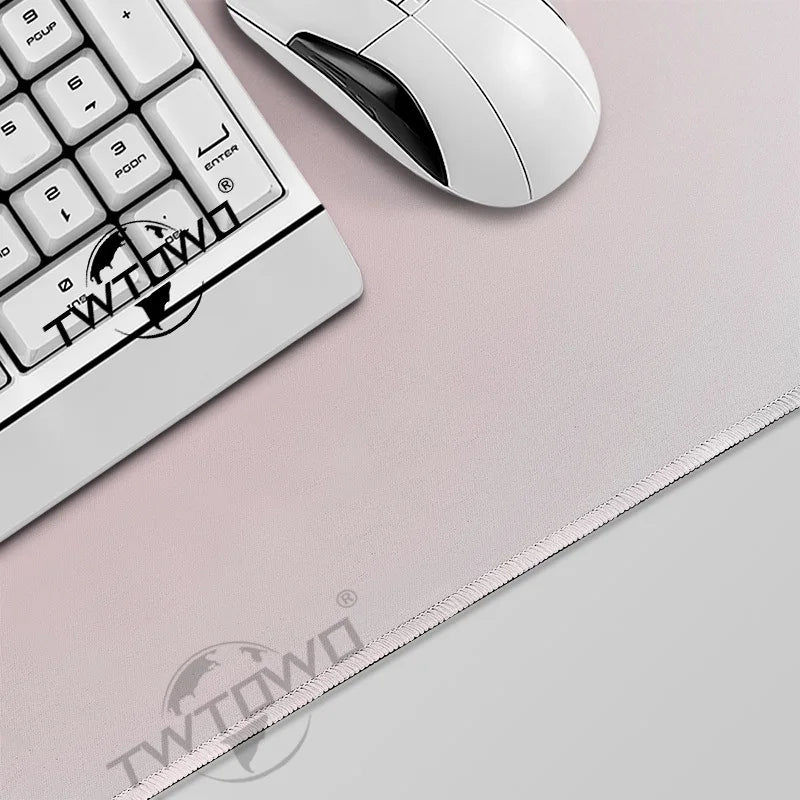 tapis de souris gamer blanc