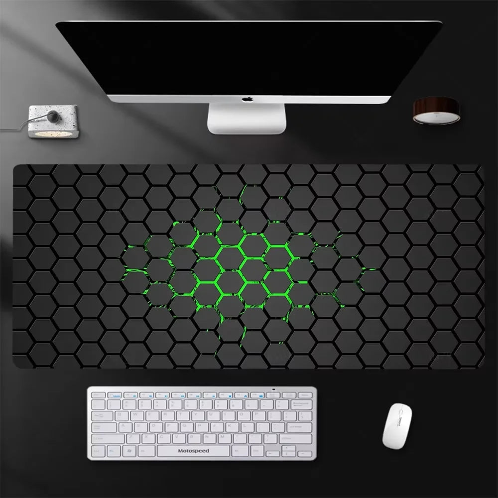 tapis de souris geek vert