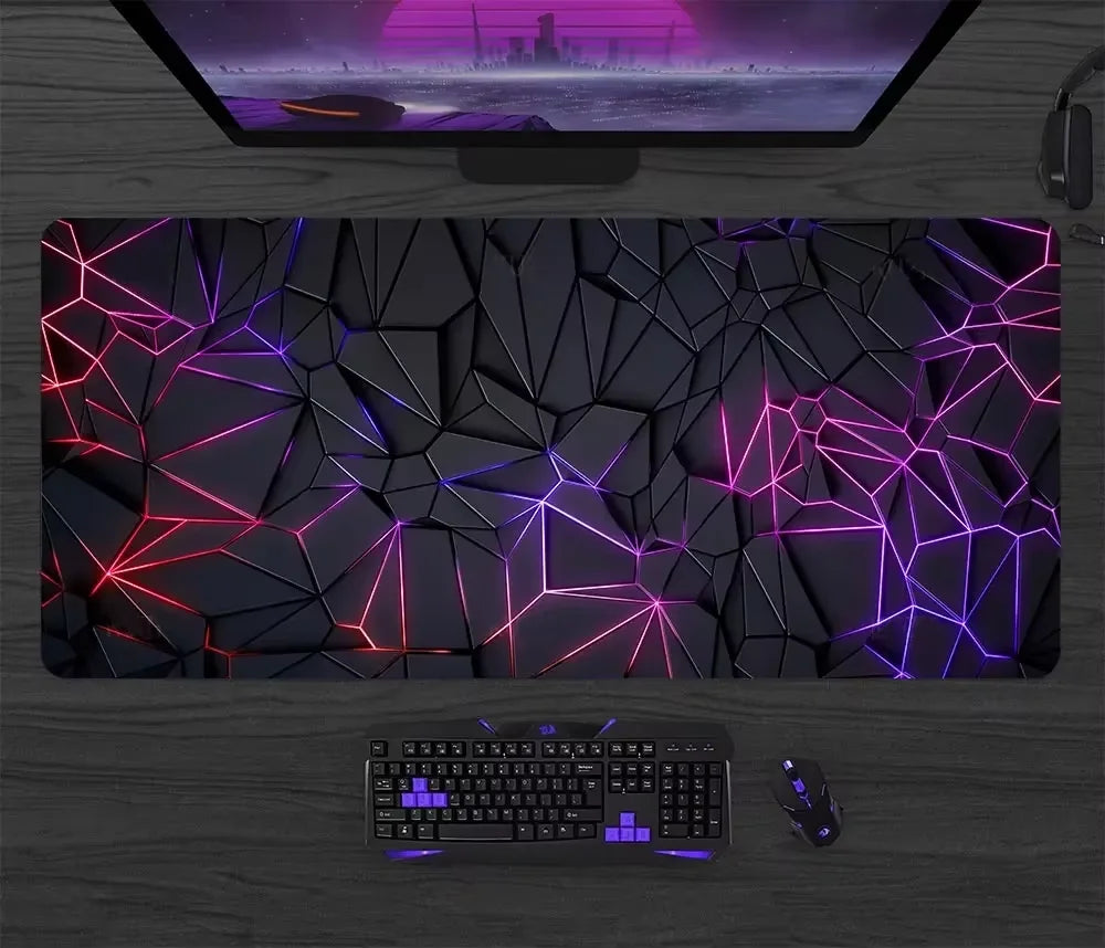 tapis de souris geek violet