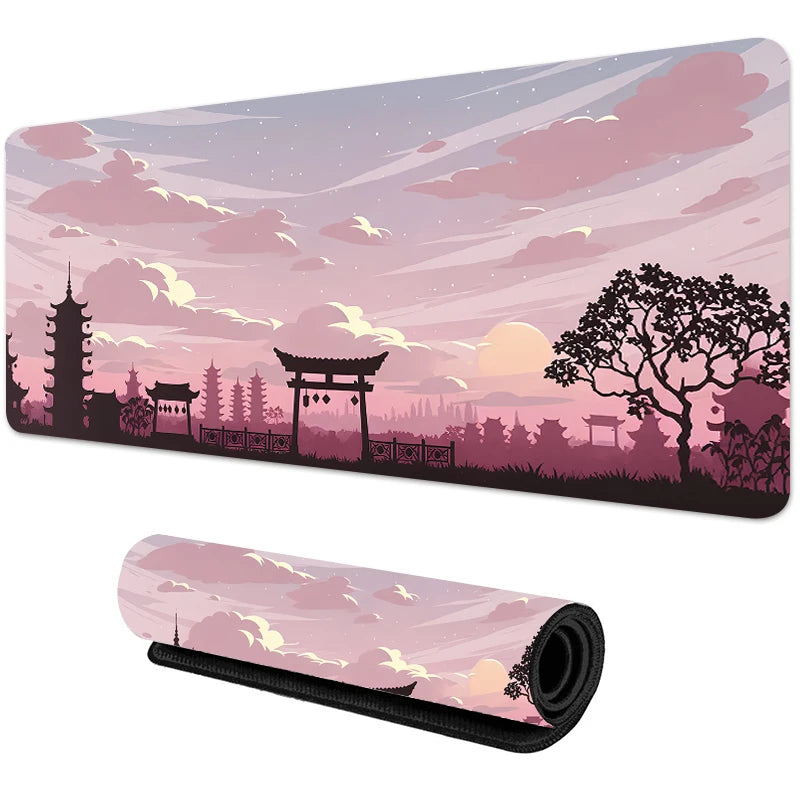 tapis de souris japon village