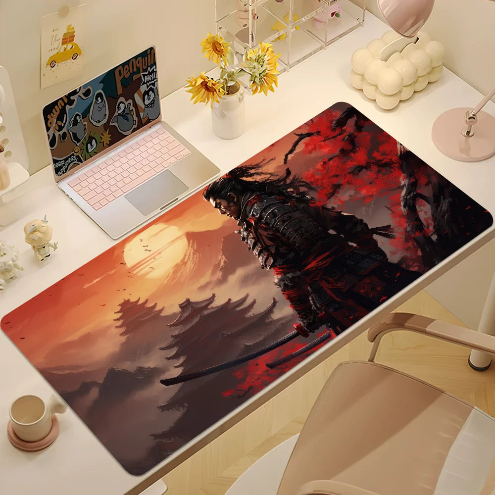 tapis de souris samourai xxl couleur